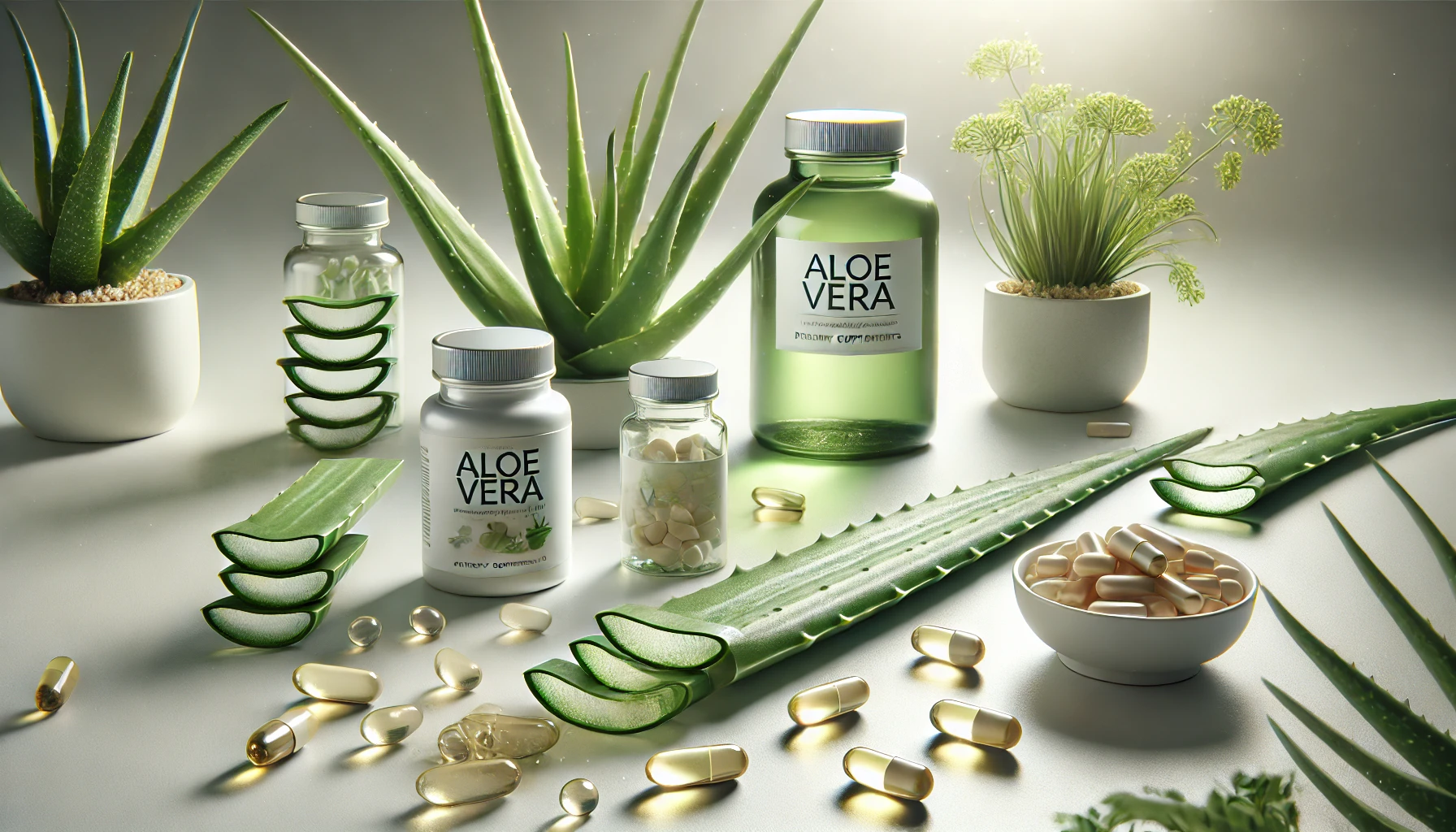 Beneficios del aloe vera en suplementos